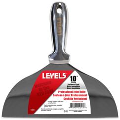 LEVEL5 10" One-Piece Stainless Steel Joint Knife with Welded Handle