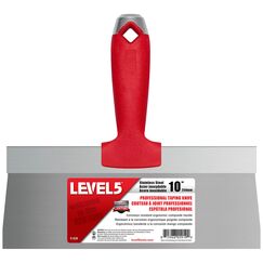 LEVEL5 10" Stainless Steel Taping Knife with Composite Handle