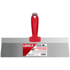 LEVEL5 14" Stainless Steel Taping Knife with Composite Handle