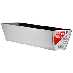 LEVEL5 16" Stainless Steel Mud Pan with Rounded Bottom