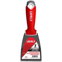 LEVEL5 3" Carbon Steel Joint Knife with Soft-Grip Handle