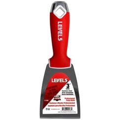 LEVEL5 3" Stainless Steel Joint Knife with Soft-Grip Handle