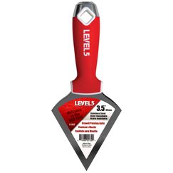 LEVEL5 3.5" Stainless Steel Pointed Knife with Soft-Grip Handle