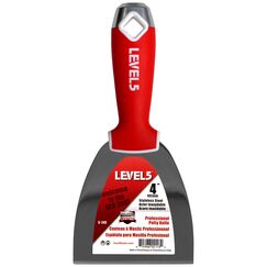 LEVEL5 4" Stainless Steel Joint Knife with Soft-Grip Handle