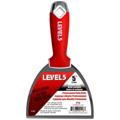 LEVEL5 5" Carbon Steel Joint Knife with Soft-Grip Handle