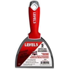 LEVEL5 5" Stainless Steel Joint Knife with Soft-Grip Handle