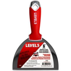 LEVEL5 6" Stainless Steel Joint Knife with Soft-Grip Handle