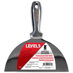 LEVEL5 8" One-Piece Stainless Steel Joint Knife with Welded Handle