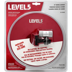 LEVEL5 9" Radial Pole Sanding Head