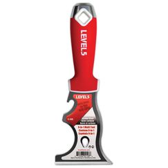 LEVEL5 9-in-1 Carbon Steel Painter's Tool with Soft-Grip Handle