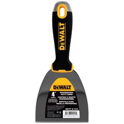 DeWALT 4" Stainless Steel Joint Knife with Soft-Grip Handle