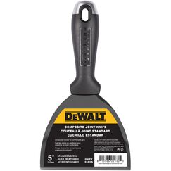 DeWALT 5" Stainless Steel Joint Knife with Composite Handle