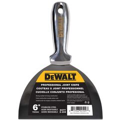 DeWALT 6" One-Piece Stainless Steel Joint Knife with Welded Handle