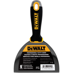 DeWALT 6" Stainless Steel Joint Knife with Soft-Grip Handle