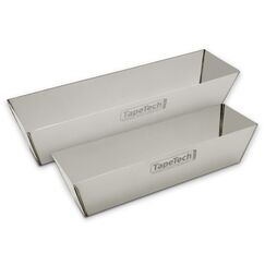 TapeTech 12" Premium Stainless Steel Mud Pan for Holding Joint Compound
