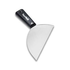TapeTech 6" Carbon Steel Clipped Joint Knife for Drywall Finishing