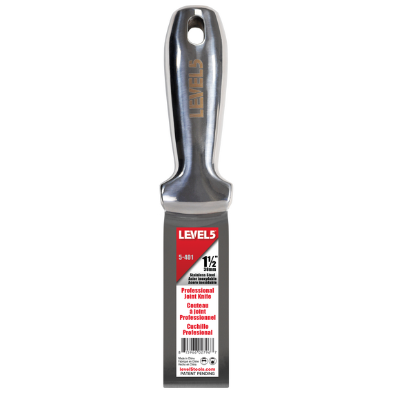 LEVEL5 1.5" One-Piece Stainless Steel Joint Knife with Welded Handle, 2 image