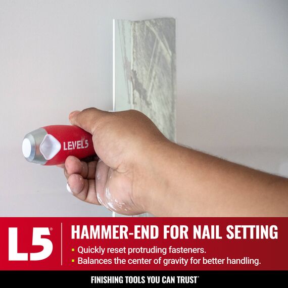 LEVEL5 10" Stainless Steel Taping Knife with Soft-Grip Handle, 3 image