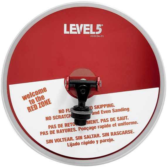 LEVEL5 9" Radial Pole Sanding Head, 3 image