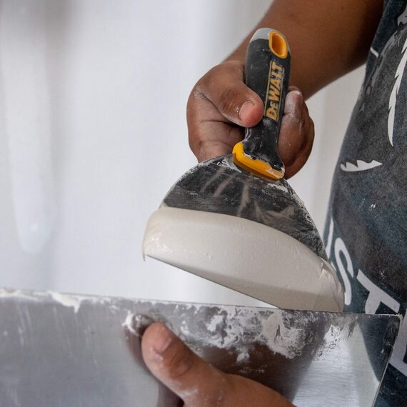 DeWALT 4" Stainless Steel Joint Knife with Soft-Grip Handle, 5 image