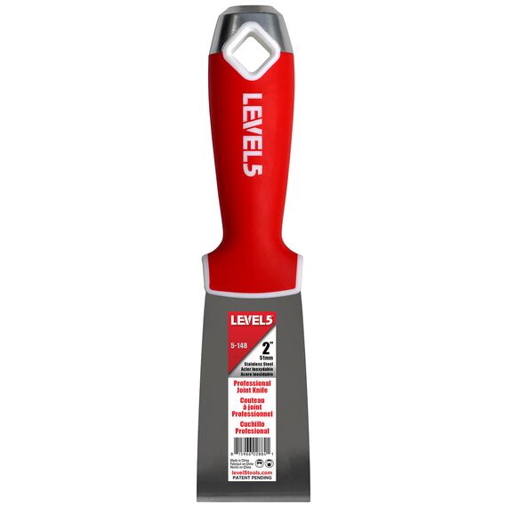 LEVEL5 2" Carbon Steel Joint Knife with Soft-Grip Handle