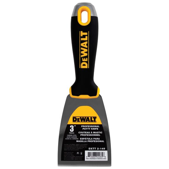 DeWALT 3" Carbon Steel Joint Knife with Soft-Grip Handle