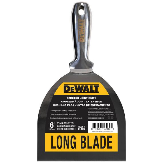 DeWALT 6" Flexible Stainless Steel Joint Knife