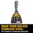 DeWALT 4" One-Piece Stainless Steel Joint Knife with Welded Handle, 2 image