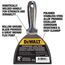 DeWALT 5" One-Piece Stainless Steel Joint Knife with Welded Handle, 3 image