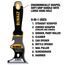 DeWALT 9-in-1 Carbon Steel Painter's Tool with Soft-Grip Handle, 3 image